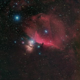 Widefield Horsehead and Flame Nebula 