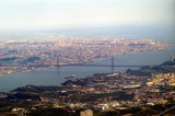 Whole Lisbon with the Two Bridges