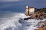 Castel Boccale. Mareggiata - Boccale Castle. Storm