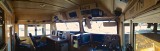 Cab interior of BNSF 4479. This unit was the leader of one of the trains from the Kismet, CA head-on collision back in 2006.