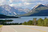 Abraham Lake, beyond the David Thompson Highway