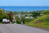 From OReilly Hill overlooking, Grand Case