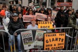 San Francisco Giants fans at the 2012 Victory Parade