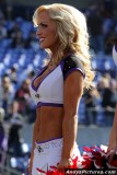 Baltimore Ravens cheerleader