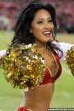 San Francisco 49ers cheerleader