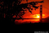 Golden Gate Bridge at Sunset