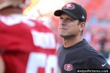 San Francisco 49ers head coach Jim Harbaugh