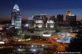 Downtown Cincinnati at Night