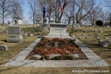 Wright Brothers gravesite at Woodland Cemetery