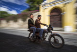 Motorcycle in Antigua