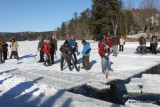 Kezar Lake Ice Cutting