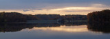 Morning light over the lake