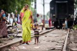 Woman and child - New Delhi