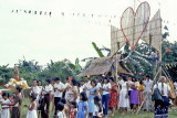 Procession honoring patron saint of community