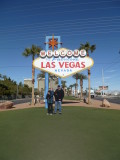 At the Las Vegas Sign
