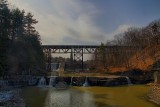 Normanskill Creek in HDR<BR>March 16, 2013