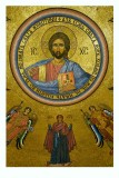 Cristo Pancreatore e la Madonna Orante