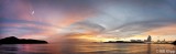 Sunset Pano from Cooper Island   1