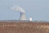 Davis-Besse Nuclear Power Station, looking from Magee Marsh