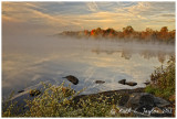Misty Autumn Sunrise Lake Nockamixon