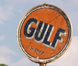 Old Gulf Sign
