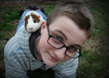 A Boy And His Guinea Pig?