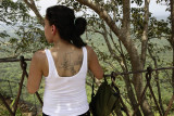 Sigiriya, graffiti girl