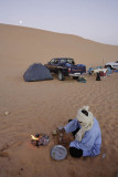 Akakus, early morning at night camp