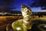 Fountain in front of the Necessidades Palace