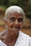 Sigiriya, pilgrim on the third terrace