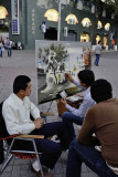 Tashkent, street painter