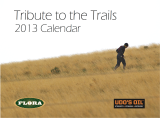 2013 Calendar - Tribute to the Trails