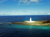 Lighthouse at the Tip of Paradise Island, Bahamas