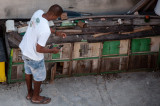 Pigeon Handler Havana, Cuba - May 2012