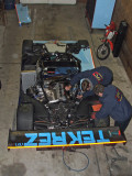 LMP2-van der Steur Racing, Inc Lola B2K/40 #HU05 (Multimatic) - AER MG 