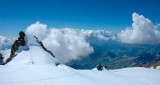 Corno Nero 4321m and Balmenhorn 4167m behind