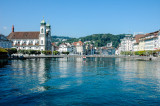 River Reuss with Jesuitenkirche on the left, Lucerne