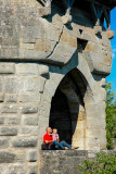Aleksander and I at Spitalbastei, Rothenburg ob der Tauber