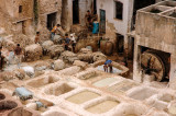Old Tennaries, Medina of Fez in Fes