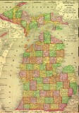 Michigan Railroads 1895 