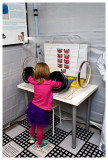 Norah visits the cleanroom