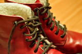 Red Winter Shoes