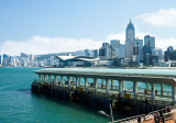 Star Ferry overlooking Wan Chai 