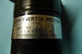 Low inertia motor