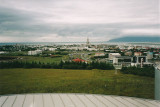 Reykjavik vanaf de Perlan