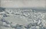 Kruiend ijs in Boven-Hardinxveld in 1940