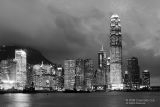 City lights (B&W)