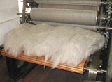 Vaemla Wool Mill,  Wool to be Processed..