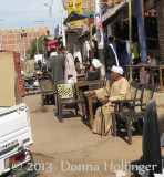 Chairs on the street sides