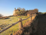 Old  Coastguard  cottages  from  the  lane.